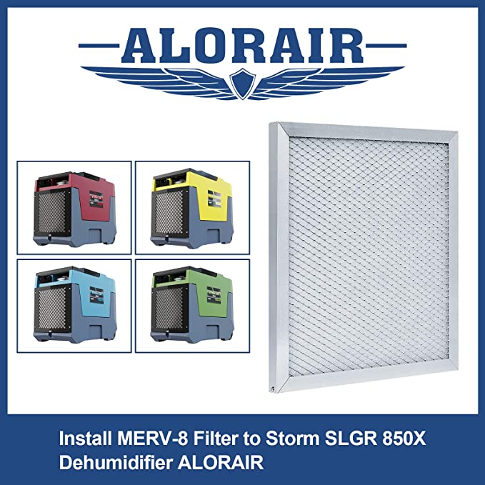 AlorAir  3- Pack MERV-8 Filter Replacement Set for Storm SLGR 850X/Storm LGR 850X/Storm LGR 850 Commercial Dehumidifier